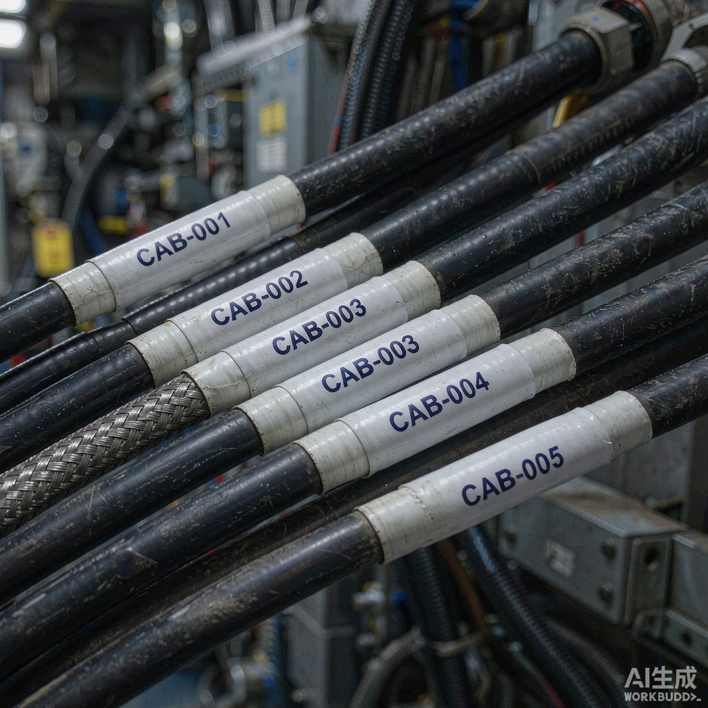 船用电缆热缩套管标识标签