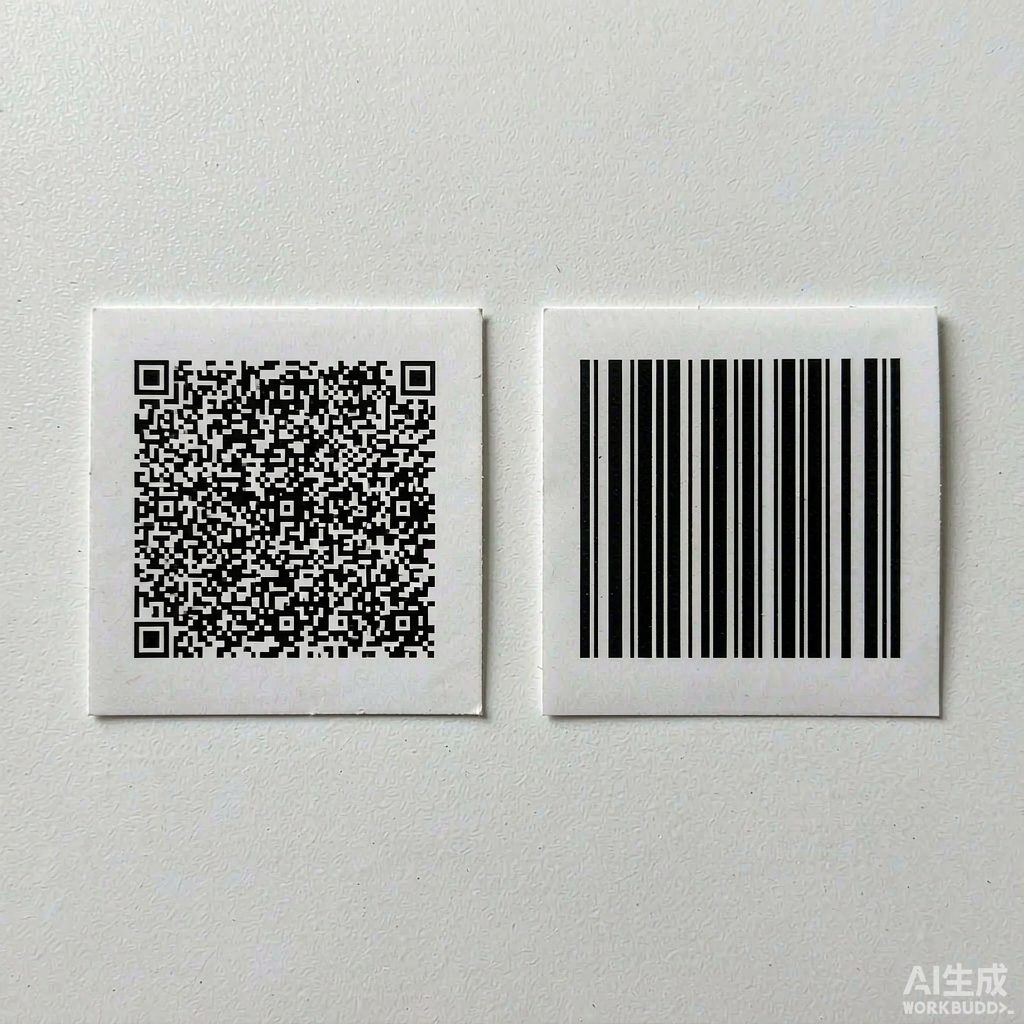 300dpi与600dpi条码标签清晰度对比