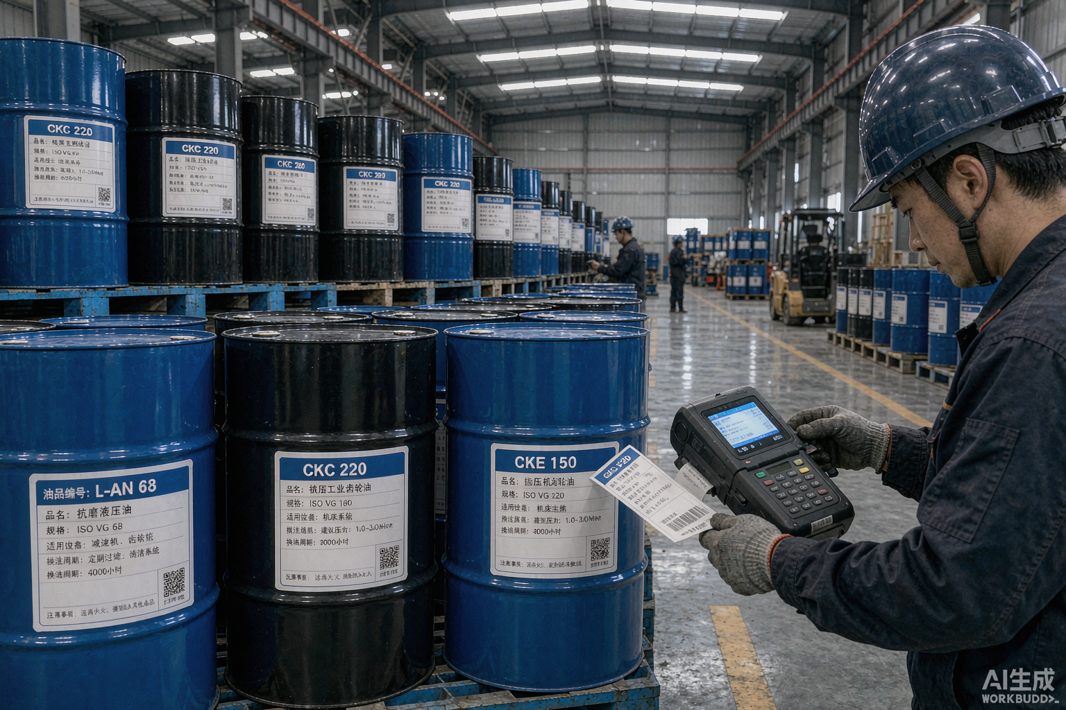 工业油品与润滑管理标识标签打印方案——博尔杰PTS MROer