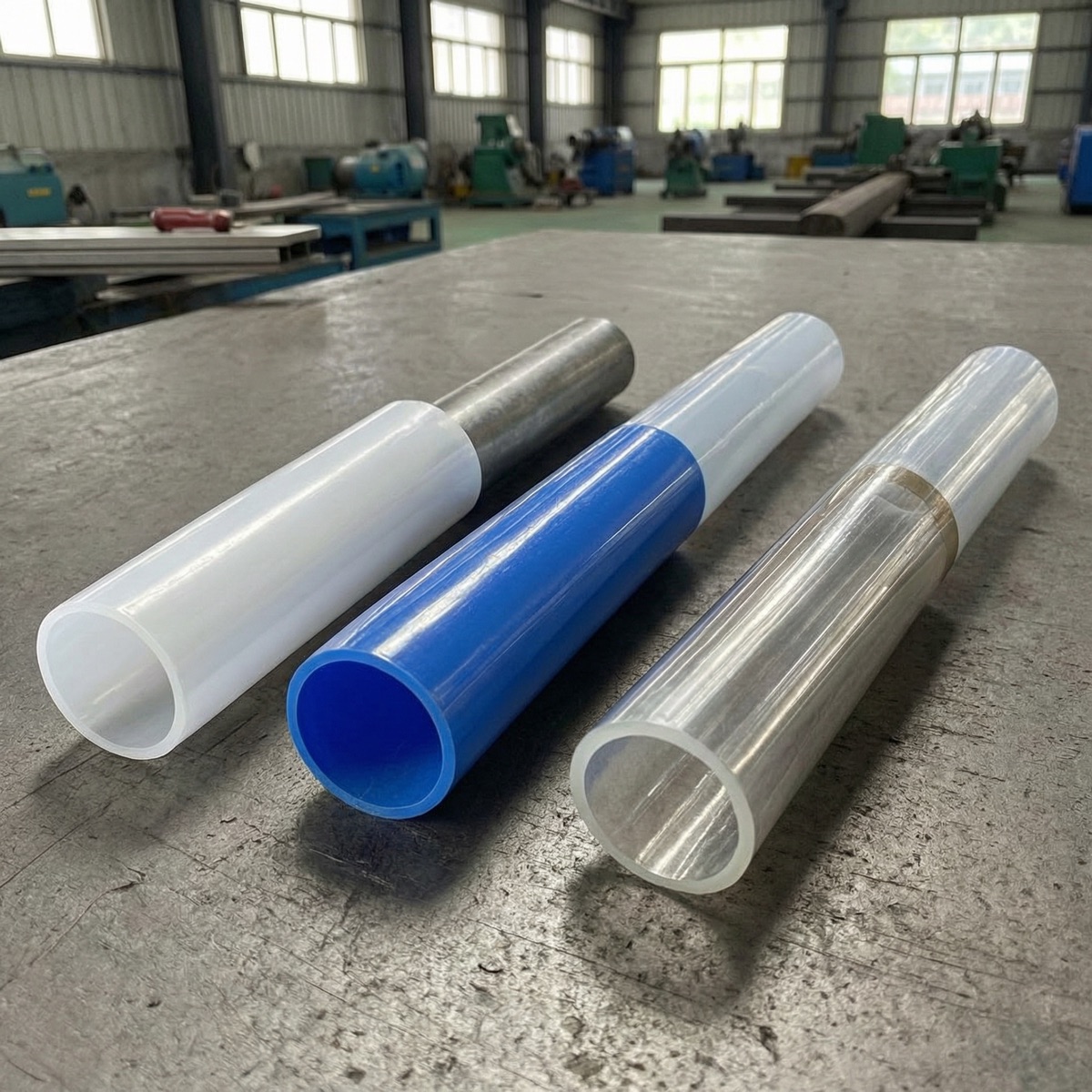 多种材质热缩标识套管样品对比